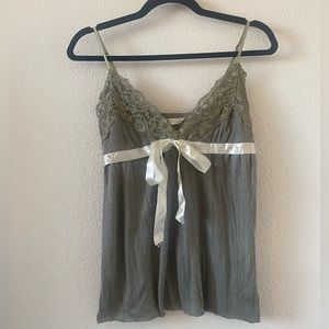 Fresh Wear Gray Camisole with Adjustable Straps
